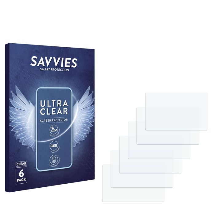 Protection Ecran Savvies pour Vtech Storio Max 2.0 6 Pièces - Film Protection Ultra Clair