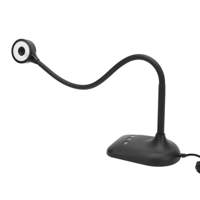 SALUTUYA Caméra de document USB USB Document Camera 2K 5MP Image automatique INVERT Visualiseur de webcam USB avec deco poser