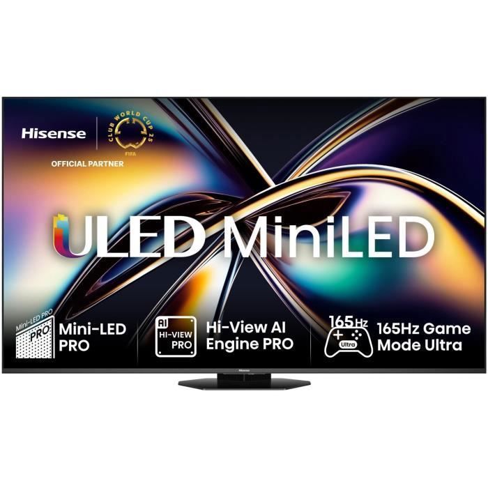 Hisense 75U8Q sw LED TV Mini LED ULED UHD Multituner BT Smart Dolby Vision HDR - vue 6