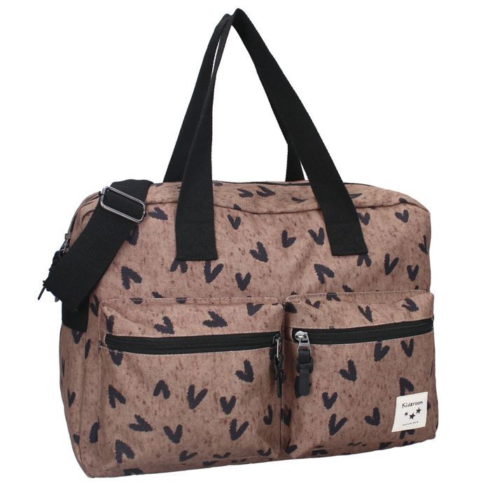 Grand Sac à Langer Brun  avec Tapis a Langer  Kidzroom Care