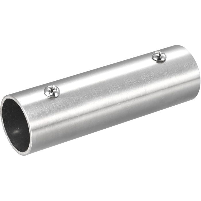 Embout Silencieux Échappement Sourcing Map 203 X 63 Mm Tresse Argent - Connecteur Tuyau Échappement Voiture