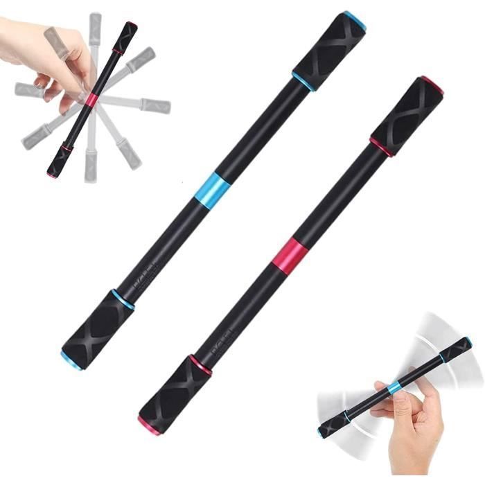 Stylo Fidget Tournant Avec Lampe LED – Anti-Stress, Stylo à Bille Pour Adulte Et Enfant, Idée Cadeau Originale