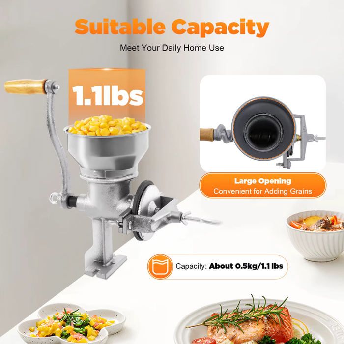 Meilleurs prix pour Moulin à grains manuel réglable pour céréales