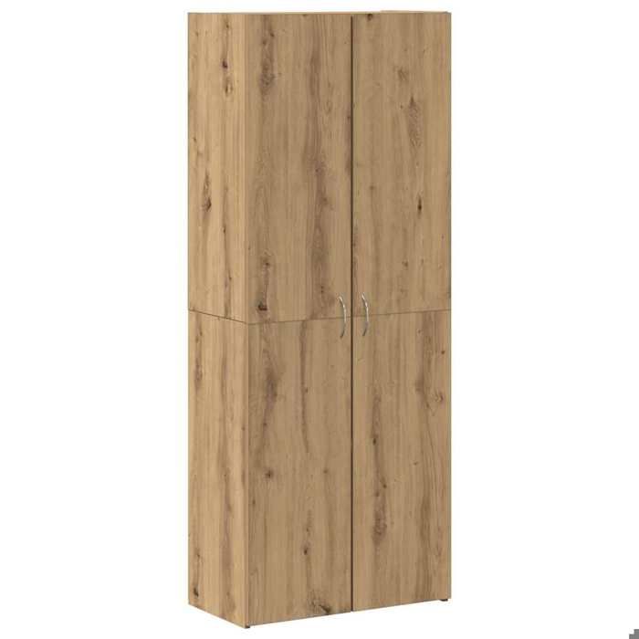 Style intemporel - Armoire Informatique/Cabinet de bureau - Marron - Cabinet de Bureau Chêne artisanal 60x32x1525cm @7606324