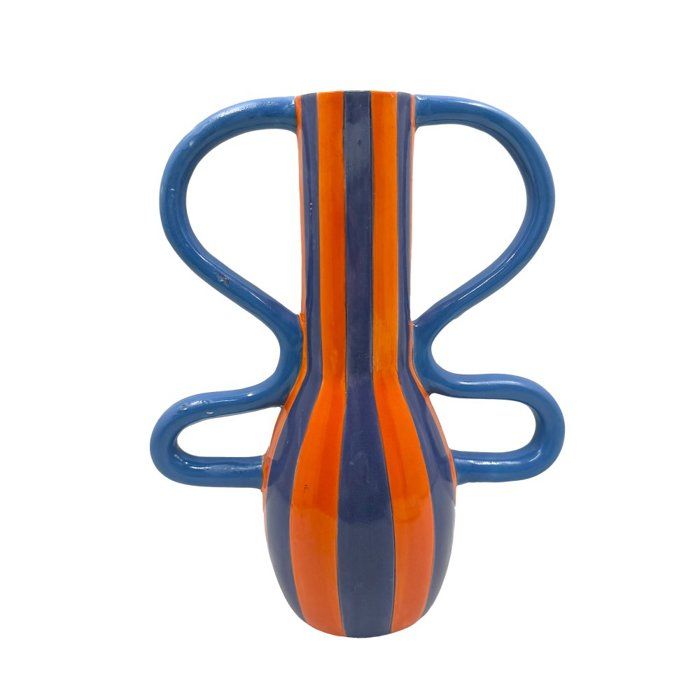 Vase Pop orange violet 26 cm - Table Passion