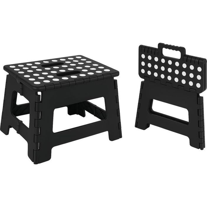 Marchepied Pliable 22 Cm - Antidérapant Et Robuste - Tabouret Portable Pour Enfant Salle De Bain Camping Maison