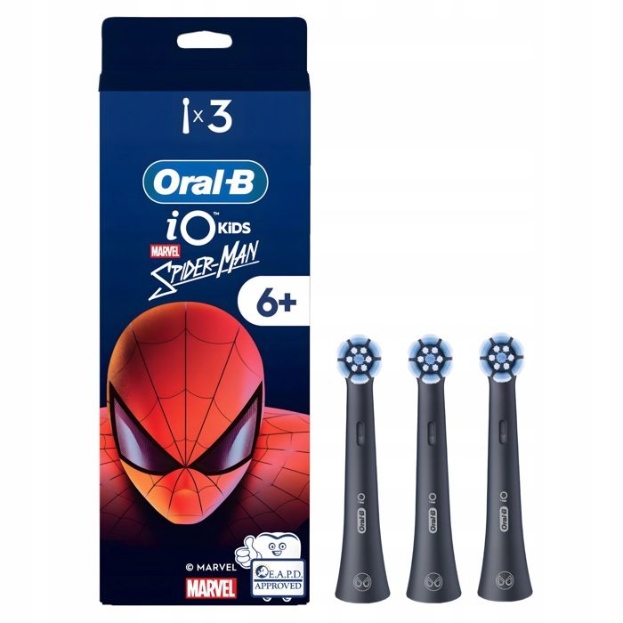 Oral B iO Enfants et plus Spider Man Brossettes pour brosse à dents électrique x3 - vue 1