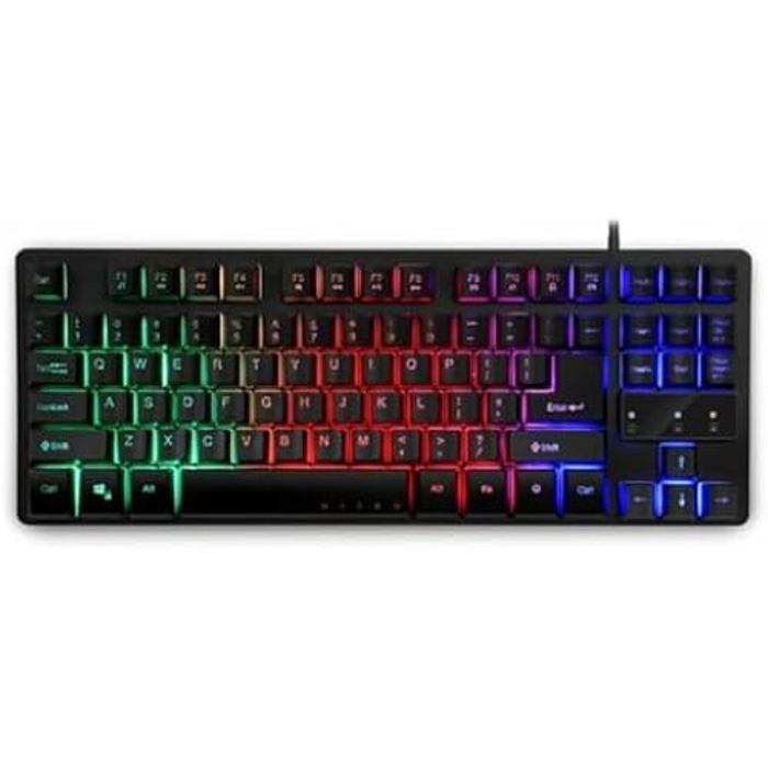 Clavier gaming - Acer Nitro NKW120 TKL - Noir - Rétroéclairé - Mécanique - Transportable