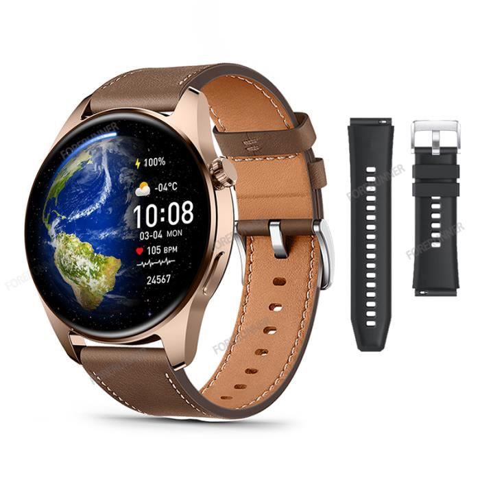 Montre connectée de sport NDavid pour femme,horloge,Bluetooth,appel,GPS