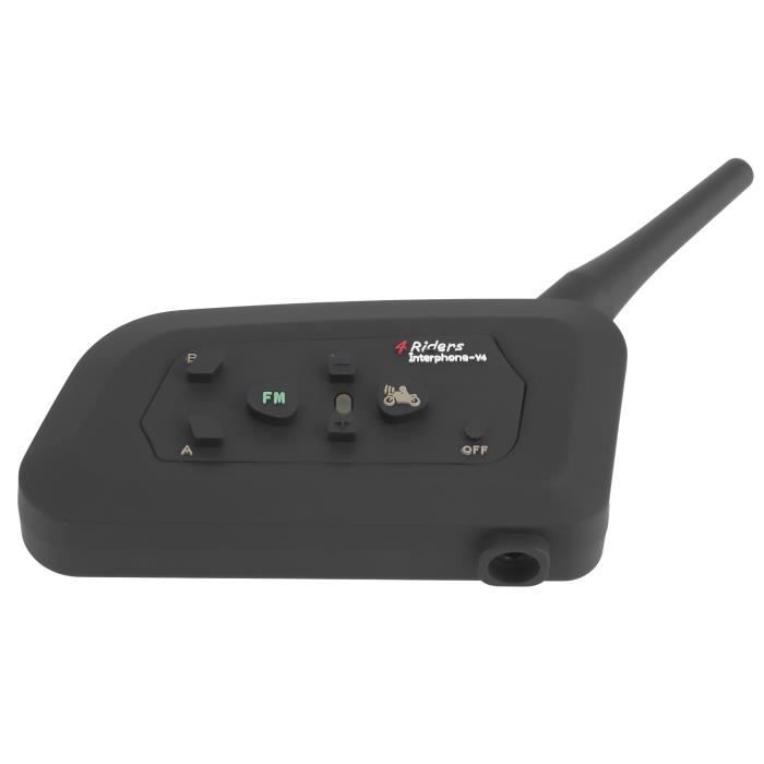 Interphone Bluetooth TalkieWalkie Bluetooth De Casque De Moto Interphone Étanche Avec Fonction