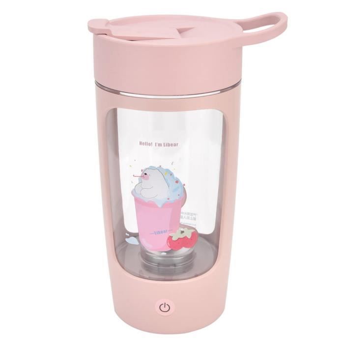 Shaker électrique Pour Protéines - Bouteille Isotherme 13.5 Oz (400ml) - Acier Et PP - Neuf Avec Emballage