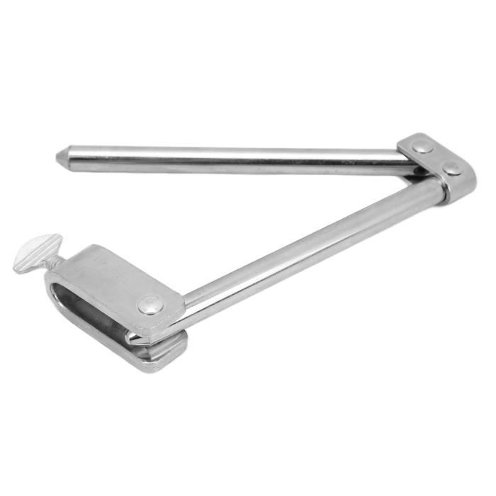 MaxAwe - Porte-Bons En Aluminium 60 Cm Avec Billes De Verre - Fixation Par Vis Ou Adhésif - Pour Restaurant, Bureau Ou Cuisine