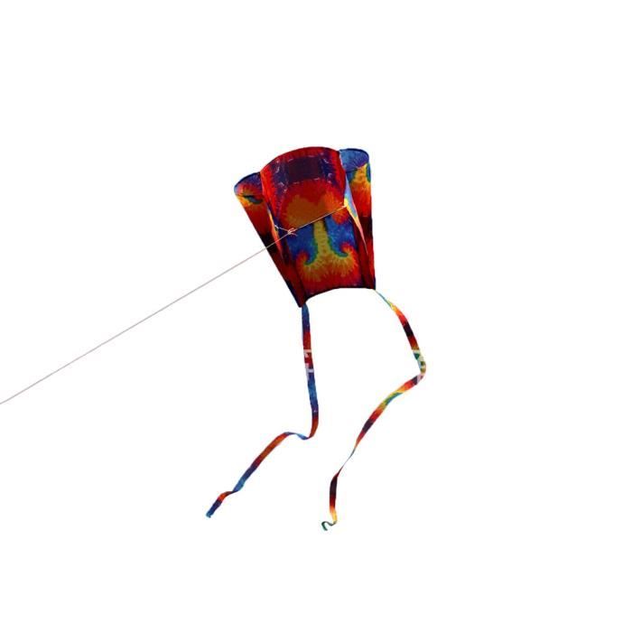 Grand Cerf-volant Koi Kite - 105x335cm - Multicolore - Polyester - Pour Plage Et Sport - Neuf