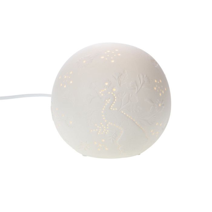 Lampe boule Aurore 14 cm - Amadeus