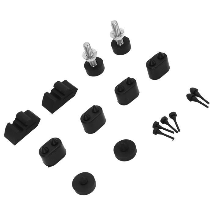 2 Topes De Goma Negra Para Jeep Wrangler Jk 2018 Kj71051bk | Meses Sin