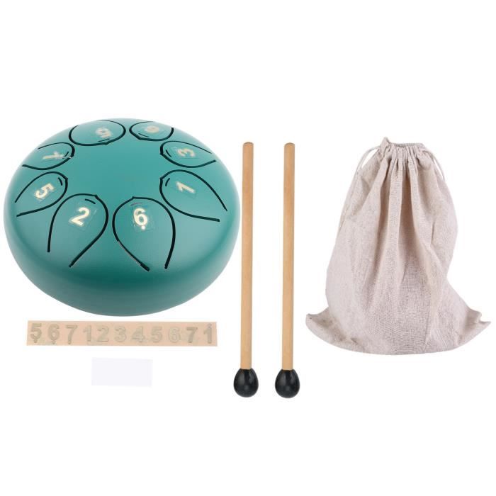 Tachan Set Musical 6 Instruments En 1 – Tambour Multifonction Avec Percussions, Jouet Éducatif Pour Bébé, Éveil Musical Et Motricité
