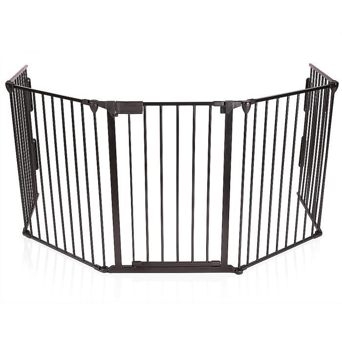 Costway 5 pcs barrière de sécurité enfant bébé,grille de