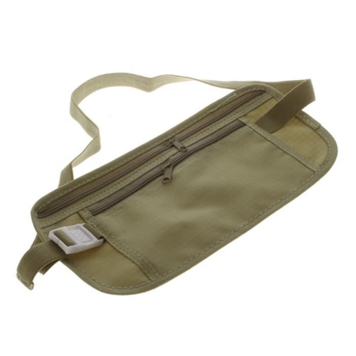 Pochette de voyages banane SKIN WAIST POUCH beige ACTIVE LEISURE