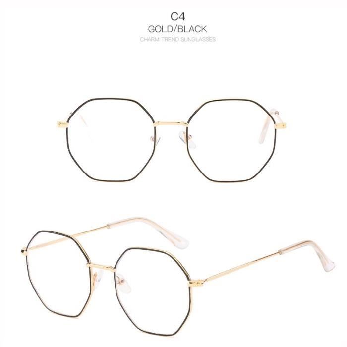 Lunette hexagonale shop homme