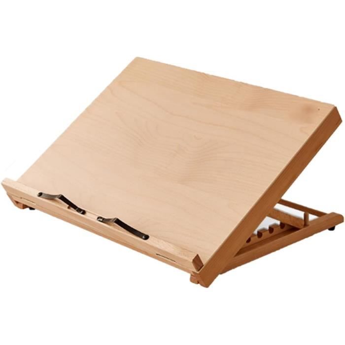 Mini Chevalet En Bois Pour Présenter Toiles, Photos, Cartes – Format 20 X 30 Cm, Design Triangulaire - 2