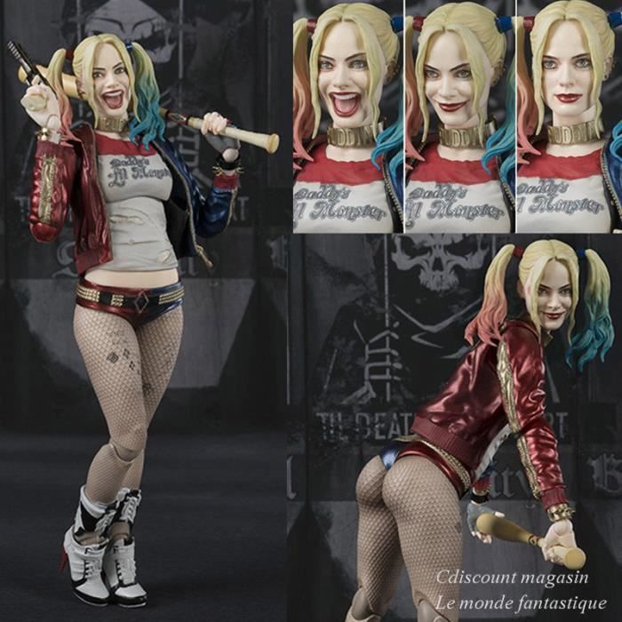 15cm Suicide Squad SHF Harley Quinn PVC Poupee jouet Cdiscount Jeux Jouets