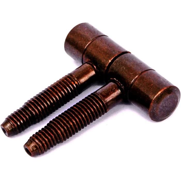 Lot De 2 Charnières De Support Pliantes Bronze Antique Bivethoi, 97 Mm, Pour Couvercle De Coffre Ou Boîte