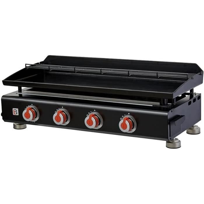 Plancha gaz Alicia II Inox 3 Feux - BRASERO - 3 brûleurs - Plaque acier Plancha gaz Alicia II Inox 3 Feux - BRASERO - 3 brûleurs - Plaque acier