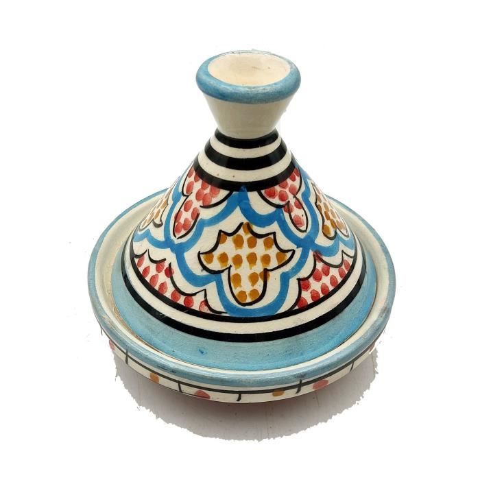 Tajine In Terracotta Marocchina 32cm - Pentola Per Couscous E Stufati Su Fornelli E Forno - Foto 7