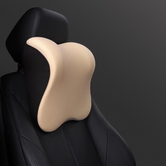 Oreiller Siège Auto Enfant Forme Lapin - Coussin Voyage Respirant, Confort Trajet Voiture Ou Avion