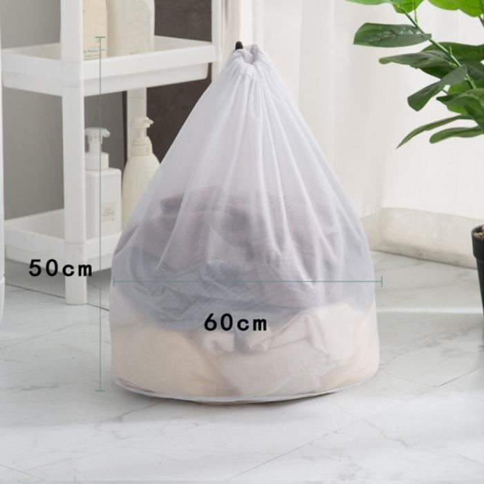 2 Sachets De Rangement Satin Blanc Avec Cordon - Pochette Pour Bijoux, Accessoires, Voyage