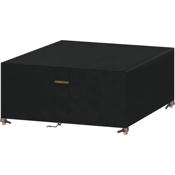 Bache Salon De Jardin Imperméable 140 X 180 X 65 Cm Housse De Protection Salon Bache Table, Coupe-Vent, Anti-UV, Au Froid, Bâche De Protection Étanche, Pour Tables,Chaise,Canapé, Vert