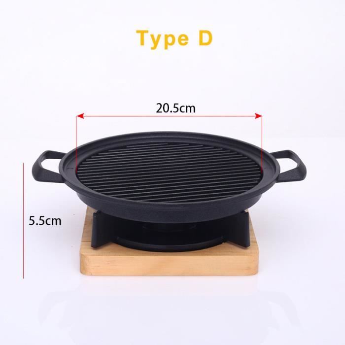 D Mini Barbecue Grill Japonais pour Une Personne, Alcool, Four, BBQ Sans Fumée, Gril d