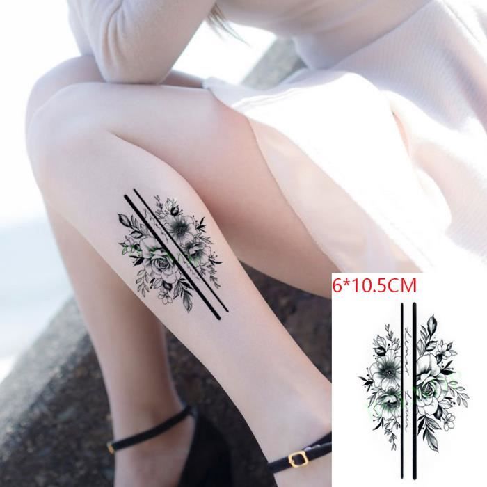Tatouages Temporaires Or, Argent Et Noir – Lot De 18, Effet Bracelet, Collés Une Fois