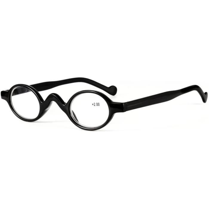 KoKoBin Lunettes De Lecture Rondes Rétro – Monture TR90, Verres Résine, +1.0 à +3.5 – Pour Hommes Et Femmes