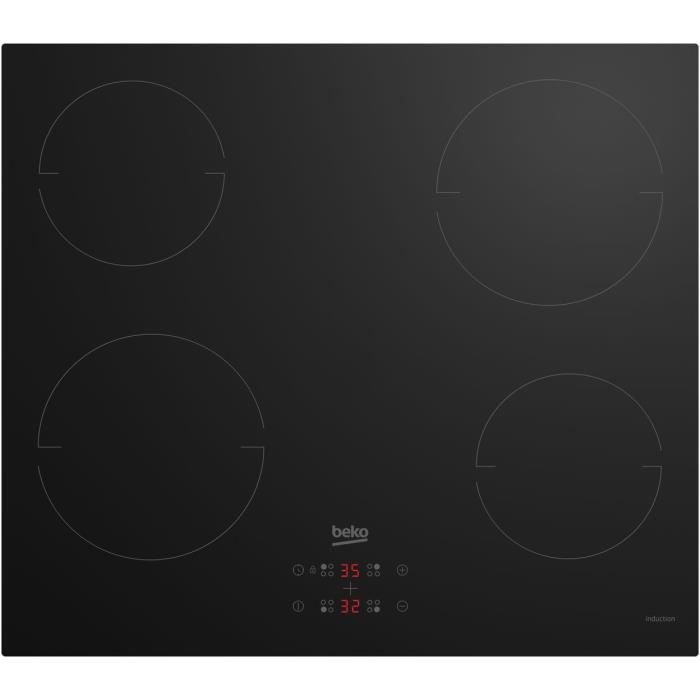 Plaque de cuisson induction Beko 4 feux 60 cm HII64401MT - vue 5
