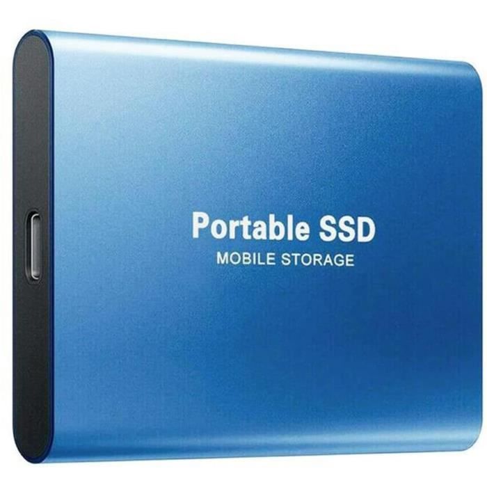 Disque dur externe de 10 To, disques durs externes SSD de 10 téraoctets, sauvegarde d