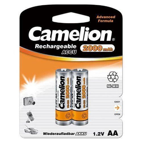 Camelion Batterie rechargeable 2 accus R06 / AA / 2000 mAh sous blister - 17020206