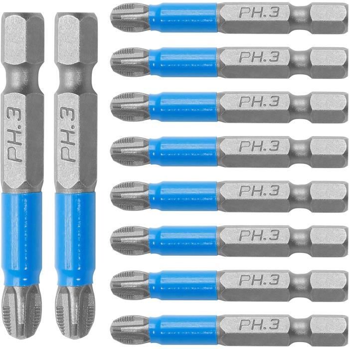 Douilles à Tige Flexible Pour Embouts Tournevis 4mm - Lot De 2 - Alliage Acier