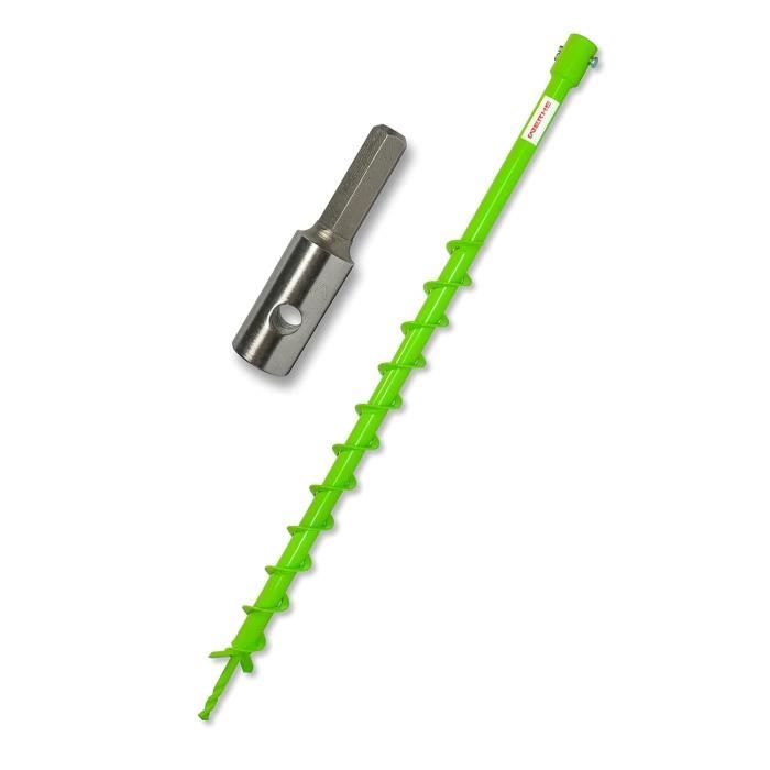 foret professionnel pour tarière 60 mm pile bien précise double spirale