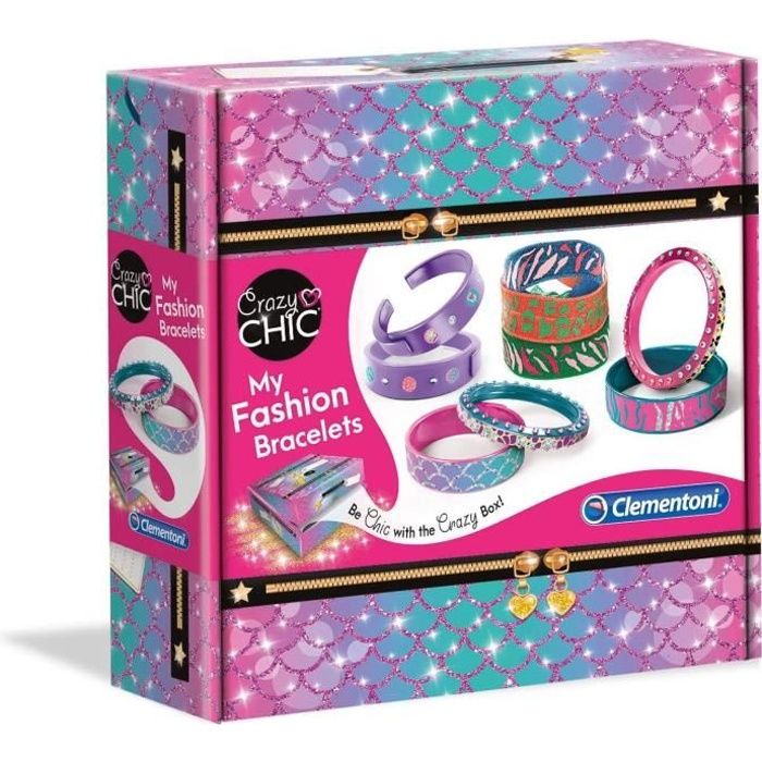 Clementoni Crazy Chic Bracelets - gör dina egna armband 78415