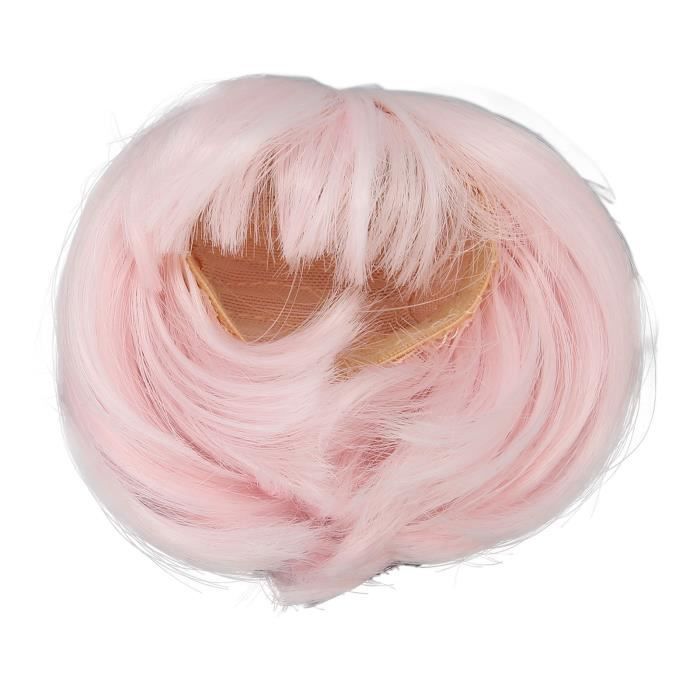 Perruque BJD 25 couleurs Taille raisonnable 1/3 1/4 1/6 1/8 Cheveux en fibre haute température à longue vague pour poupées Perruque pullip Perruque LATI Perruques personnalisées - France