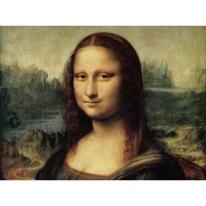 Poster Affiche La Joconde Leonard De Vinci Peinture Chef D Oeuvre 61cm X 81cm Cdiscount Maison