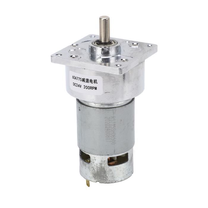 Moteur à Vis Sans Fin 20W - Bobine Laiton Engrenage Métal - Compatible Poêles Biomasse & Armoires à Boissons (2 Tr/min)