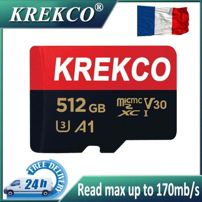 Carte MicroSDXC Hyundai 512 Go – Neuve Sous Blister – Adaptateur SD Inclus