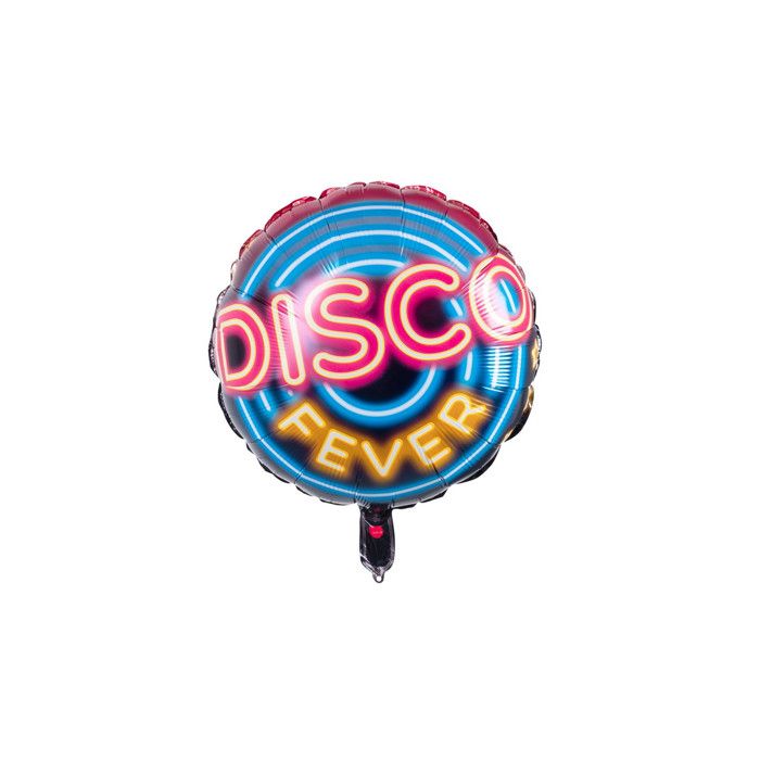 Comparer les prix de Ballon métallique - Disco Fever - 45 cm - Noir - LE GEANT DE LA FETE - Adulte - Hyper coloré - Intérieur