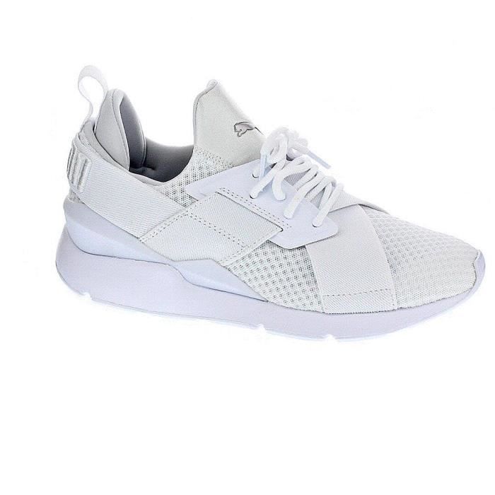 puma muse blanche