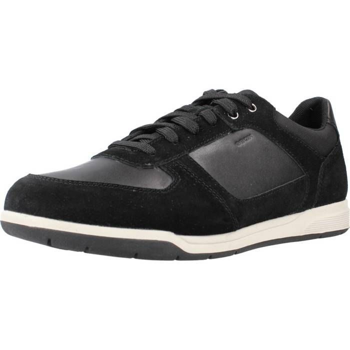 Chaussures de running homme - GEOX - U SPHERICA EC3 - Noir - Doublure Textile - Extérieur Peau Chaussures de running homme - GEOX - U SPHERICA EC3 - Noir - Doublure Textile - Extérieur Peau