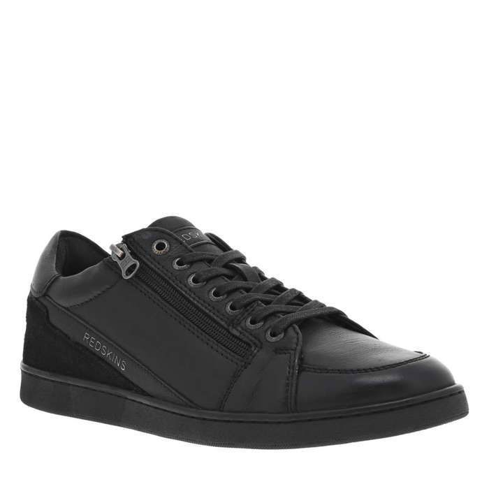 Redskins Sneakers cuir talon plat