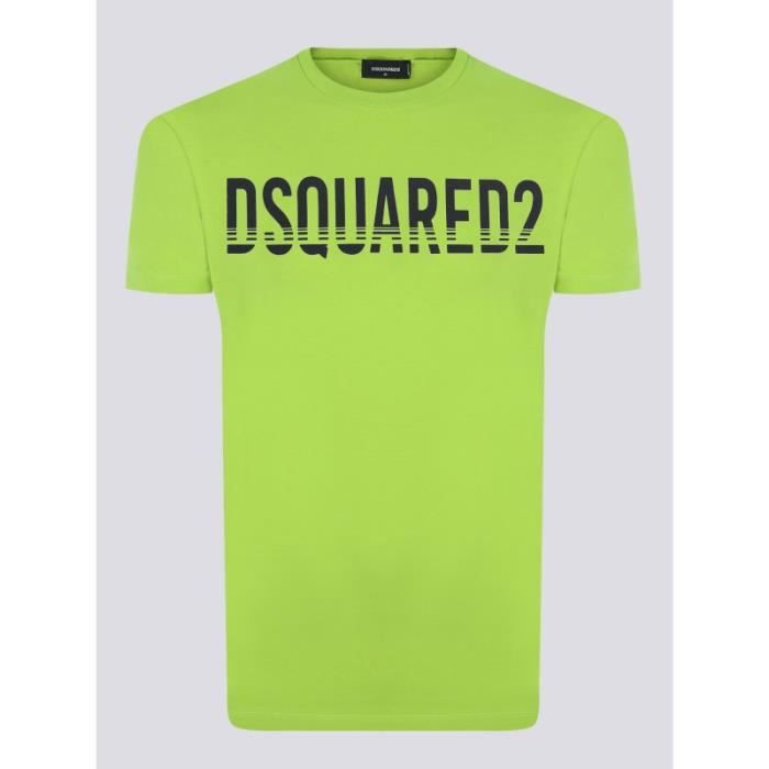 Logo t-shirt DSquared² pour homme en coloris Vert Homme Vêtements T-shirts T-shirts à manches courtes 