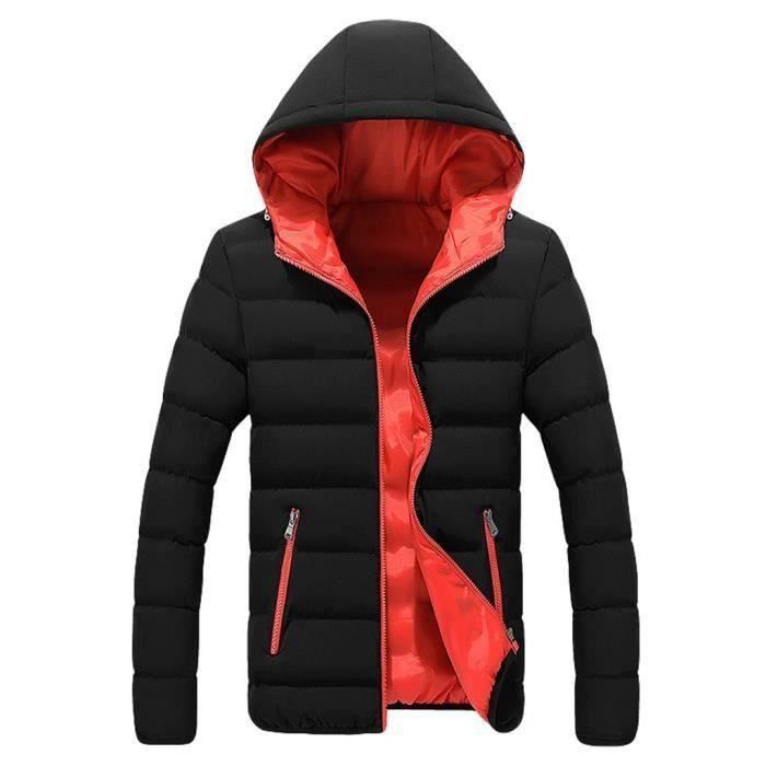 Manteau Matelassé Homme - Prêt Pour L'hiver, Fermeture Zip, Taille Grand, Neuf Avec étiquettes